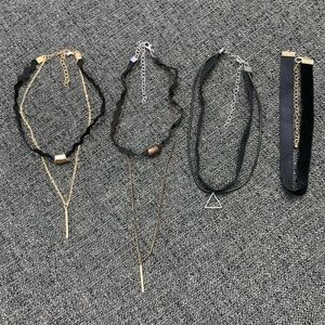 Assorted Choker Necklaces (5)